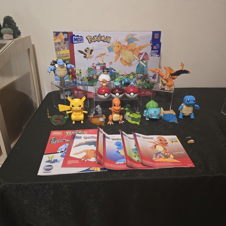 Pokémon Lot MEGA Construx x8 Individual Sets