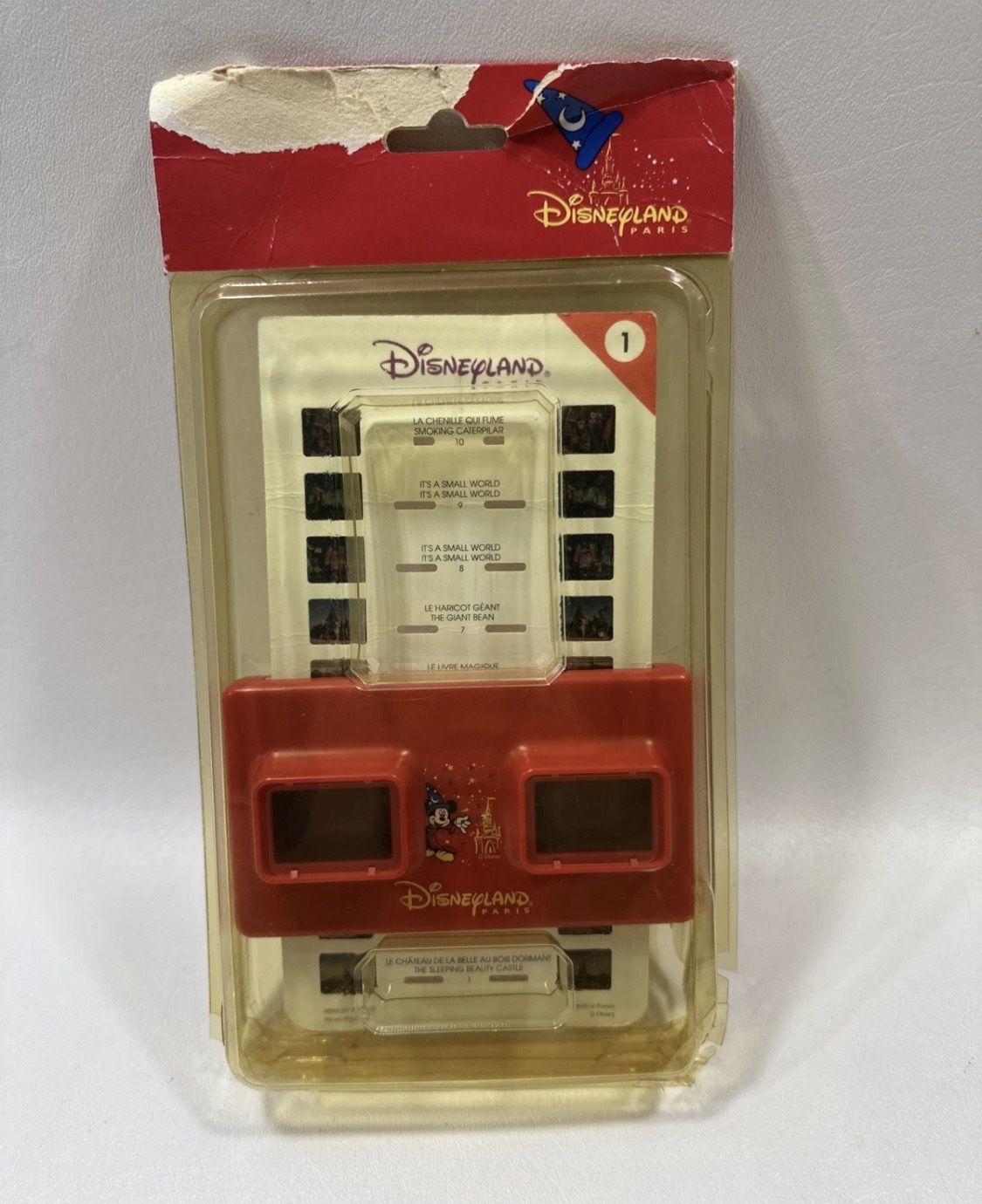 DISNEYLAND PARIS LESTRADE STEREOSCOPE SIMPLEX VIEWER 1980's FRANCE RARE HTF