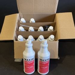Case of 12 Maxim Germicidal Spray Cleaner 32oz