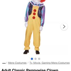Classic IT Costume Adult Size L/XL 