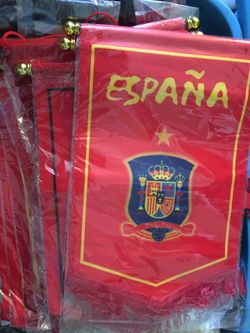 España Spain hinging flag $3