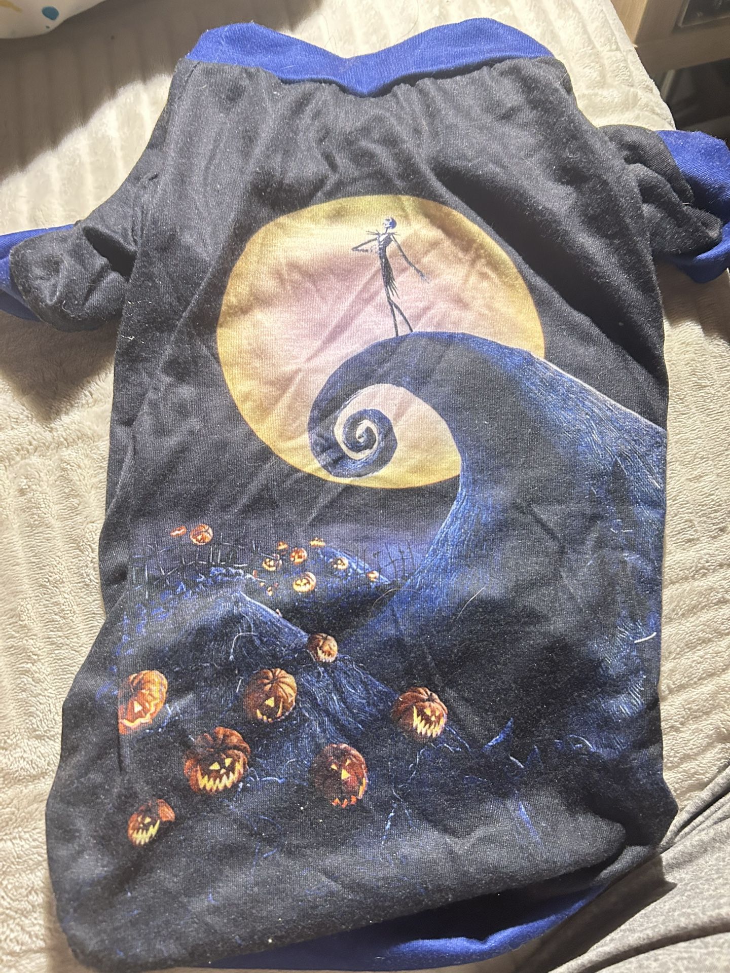 Nightmare Before Christmas Dog T-Shirt Size Small Pick Up Only 