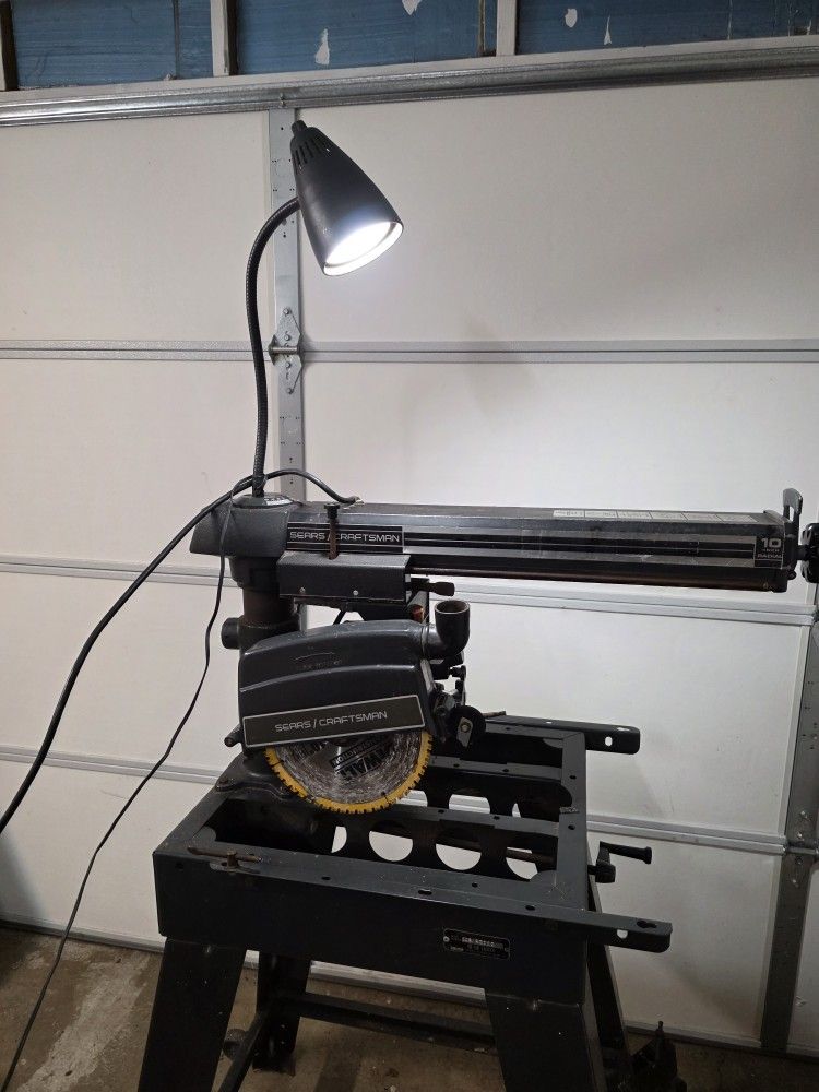 10 inch Craftsman Radial Saw