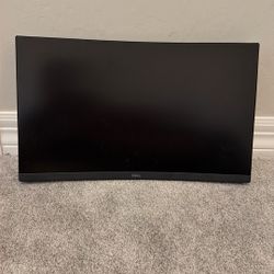 Gaming Monitor-Dell Curved 24” With Stand