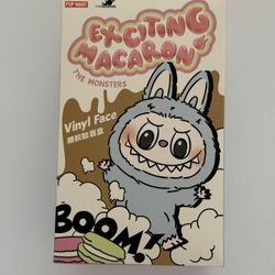 Labubu Exciting Green Grape Exciting Macaron The Monsters Vinyl Face Pop Mart Blind Box