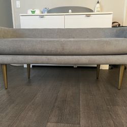 Grey Ottoman 