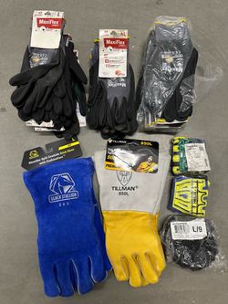 MaxiFlex, Tillman, and Black Stallion Work Gloves Bundle