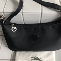 Longchamp Black Shoulder Bag