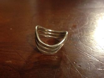 925 Sterling silver ring size 3 1/2 grams 2.2