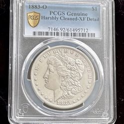 1883 O Morgan Silver Dollar - Errors!!