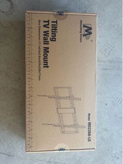 NEW-Tilted TV mount