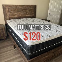 NEW FULL MATTRESS ONLY $120