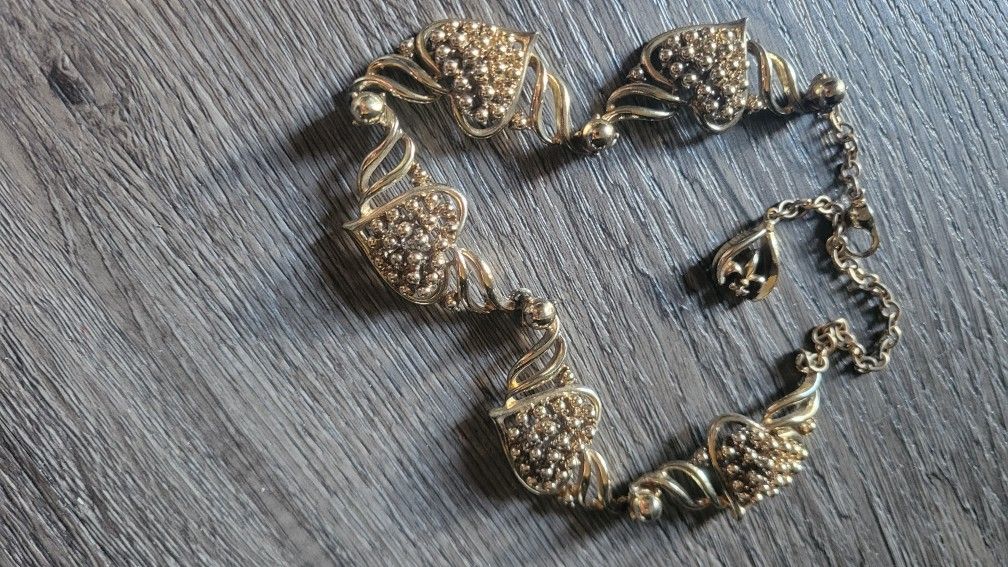 Gold colored heart Necklace