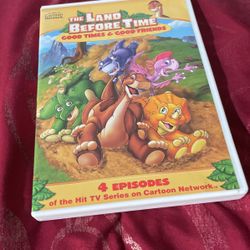 The Land Before Time Good Time $ Good Friends DVD 📀 