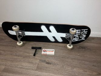 Deathwish Skateboard + Spitfire Tool & New Bronson Bearings