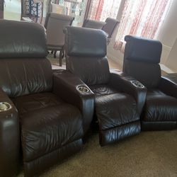 Leather Recliner 