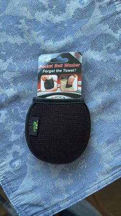 GOLF GREEN GO POCKET BALL TOWEL