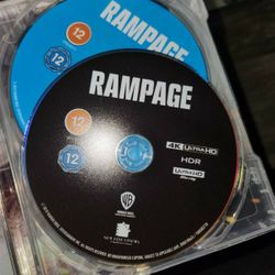 Rampage 4k Ultra Hd Disc Only 