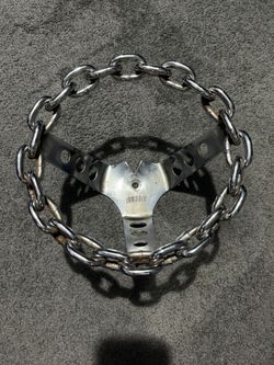 Lowrider 8ball Steering Wheel