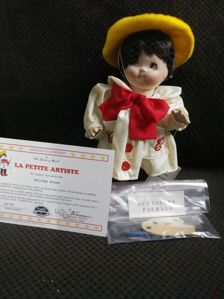 Campbell's Soup "La Petite Artist" Doll