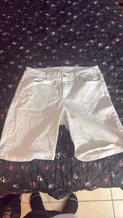 Michael Kors White Denim Shorts- Size 6