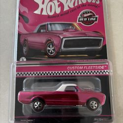 Hot Wheels Mattel - 2021 RLC Red Line Club Exclusive - PINK Custom Fleetside NIP