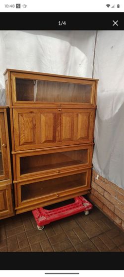 Vintage Barrister / Secretary Desk