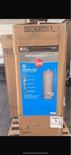 Natural gas water heaters