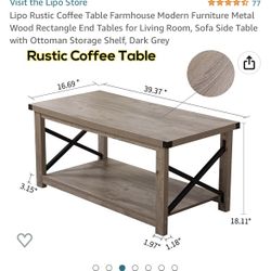 Rustic Coffee Table