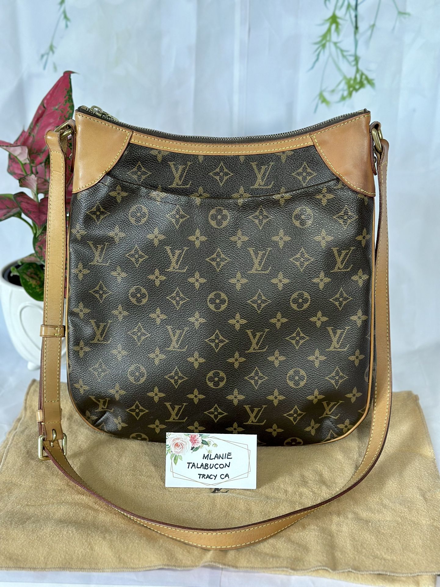 Louis Vuitton Odeon MM Mono Crossbody Bag