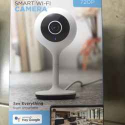 Two Merkury Innovations Smart WiFi 720P Security Camera 