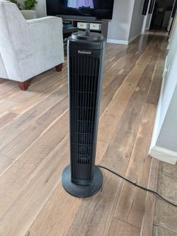 Holmes Black Tower Fan