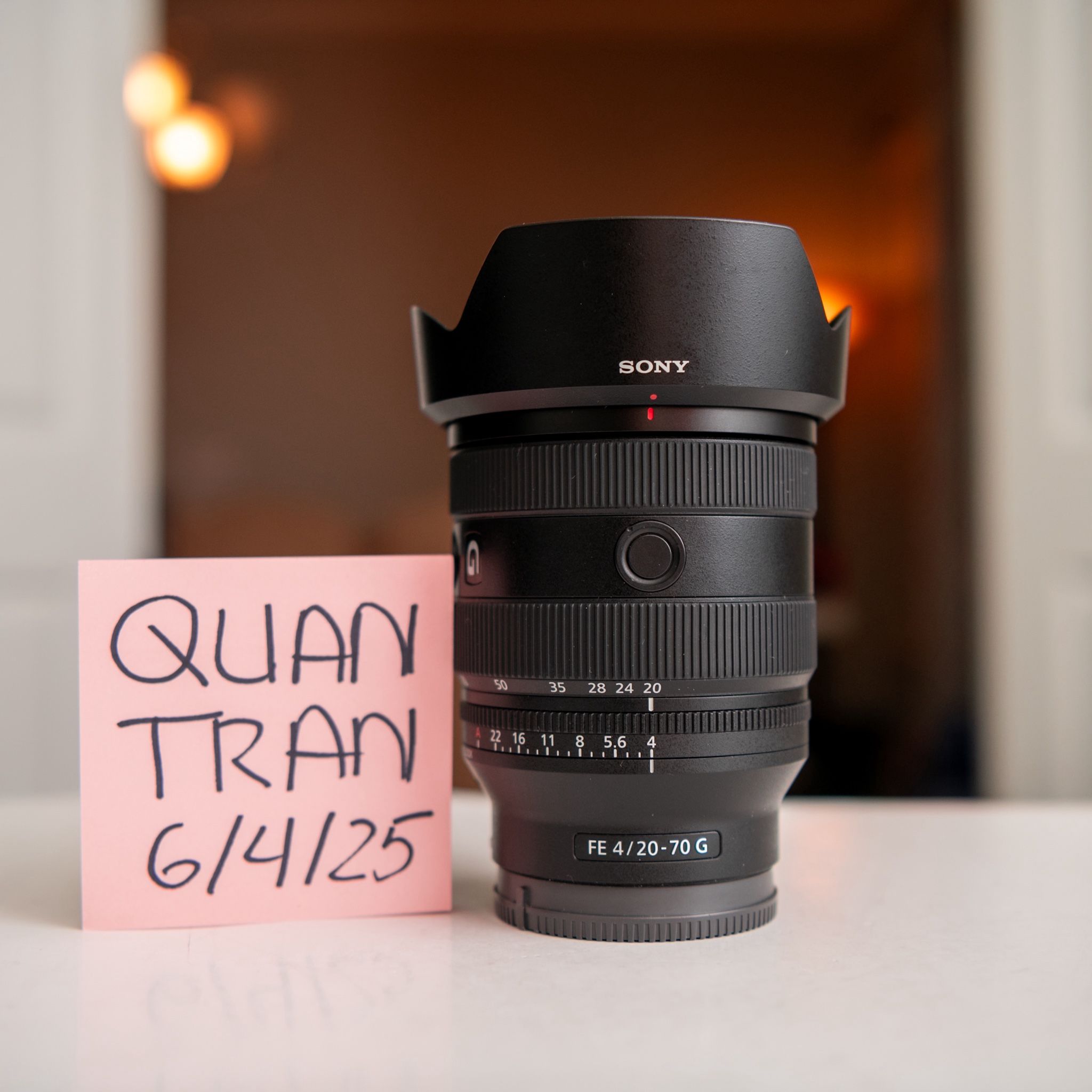 Sony 20-70mm F4 Lens