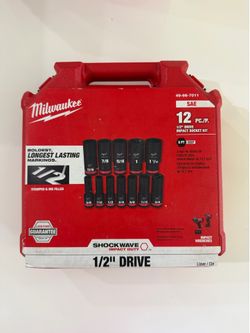 Milwaukee SHOCKWAVE 1/2 in. NEW/NUEVO