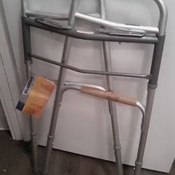 Two Button Folding Walker 