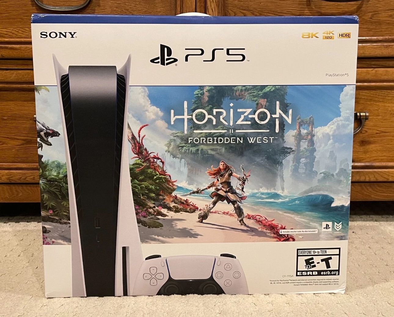 System Disk Edition Horizon Forbidden West Bundle With Controller Sealed