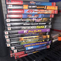 Lot of PS2 Games (UNTESTED) 