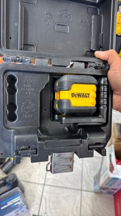 Dewalt crossline laser