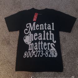 Mental Health Matters Graphic Tee Shirt