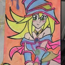 Custom Fan Art Dark Magician Girl Yu-Gi-Oh!
