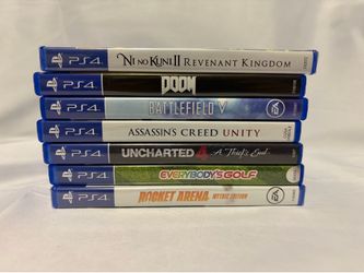 PS4 game lot