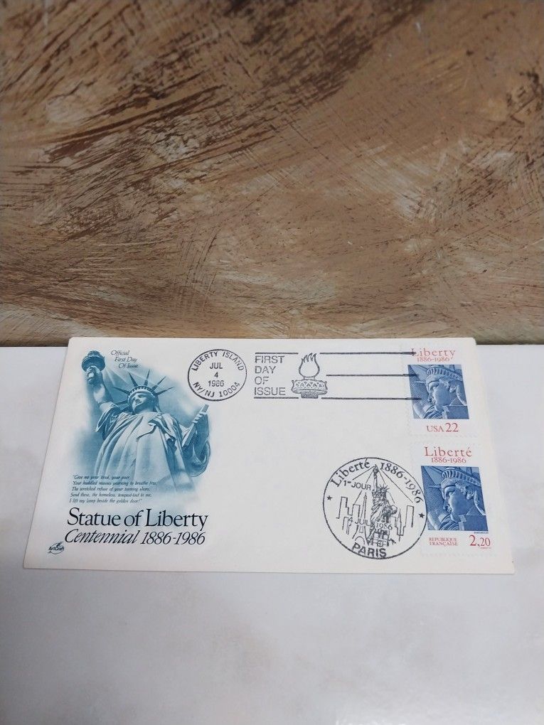 Collectible Philatelic USPS Statue Of Liberty