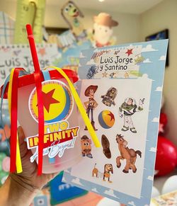 Toy Story Party decorations Toy Story custom cups Toy Story placemats