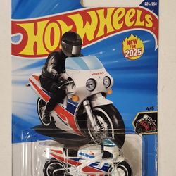 HOT WHEELS. MOTO . 1987 HONDA VFR750R (RC30).