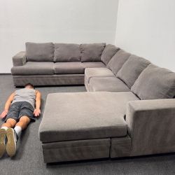 Bonaterra Charcoal Gray Sectional Couch - Can Deliver *clean af*