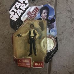 Star Wars 30th Anniversary Lando Calrissian in Smuggler Outfit Hasbro 2007 