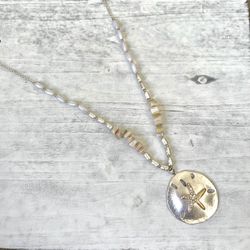 Long Starfish Pendant Necklace 