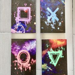 4 Small Canvas For $6 Size 11.5”x 8”