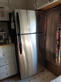Stainless Steel Frigidaire Top Freezer