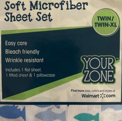 Soft Microfiber Sheet Set Twin/ Twin XL